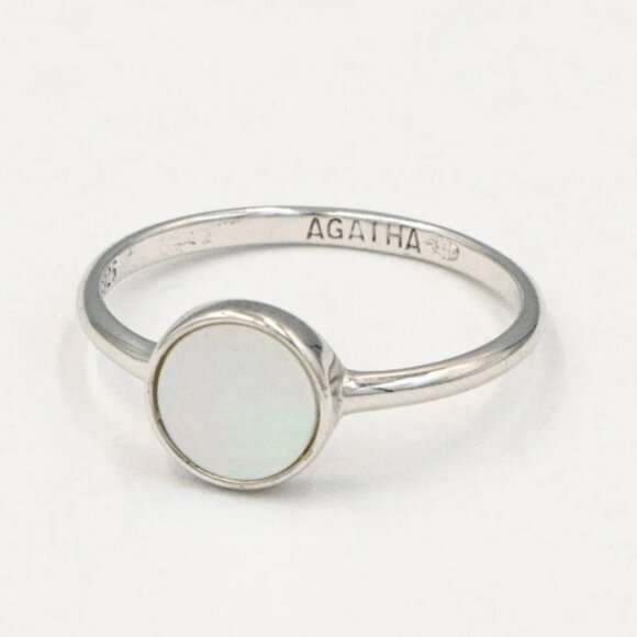 Agatha Paris Mother of Pearl ring - Picture 1 of 3